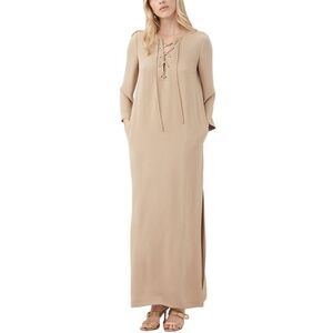 NWT • Trina Turk Womens  Catamaran Dress, Brown Size Small